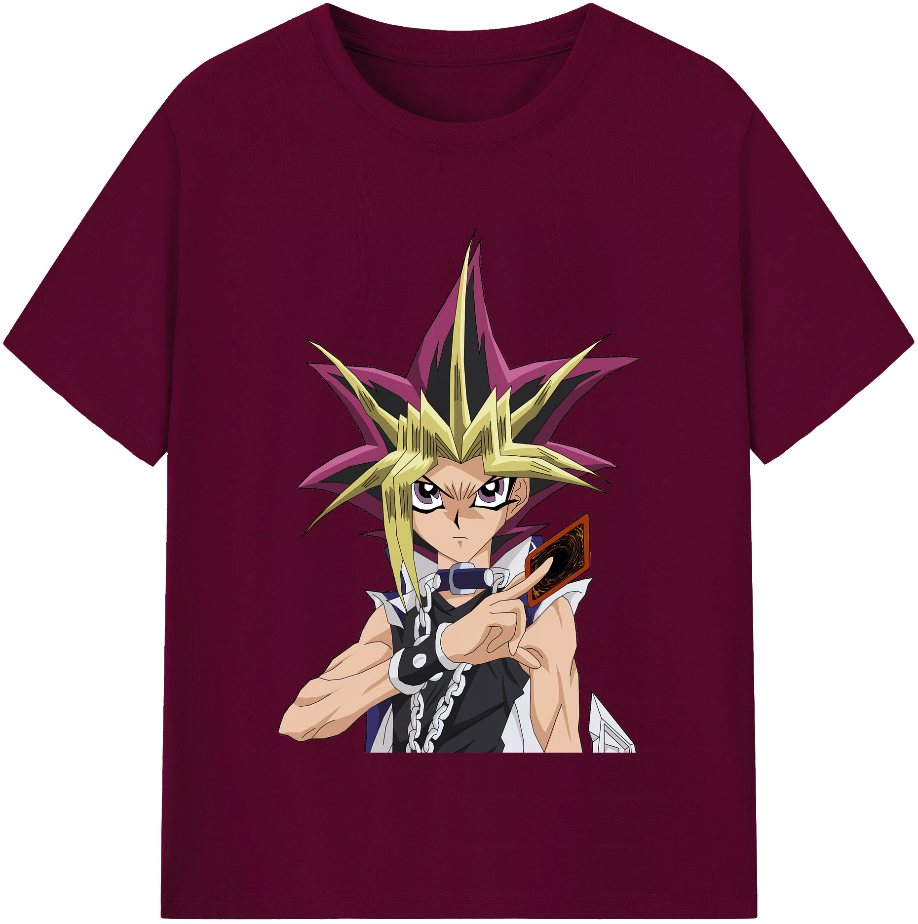（画像用） 遊☆戯☆王 Yu-Gi-Oh! レディースカジュアルプリントTシャツ（綿100％）